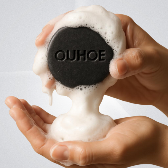 Ouhoe – Shampoing Solide Anti-Cheveux Blancs