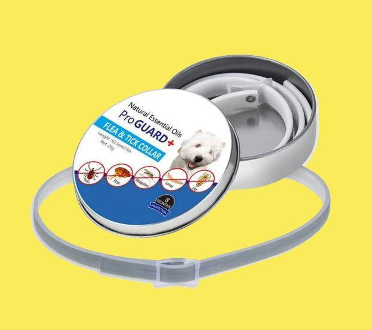 ProtecCanin : Collier de protection anti-parasite Pour Chien