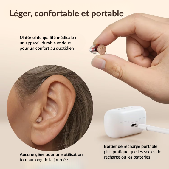 Sense - L’appareil auditif discret qui change le quotidien