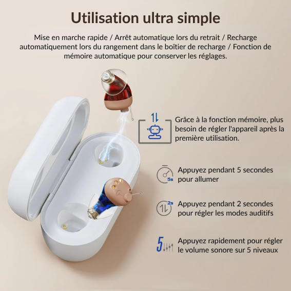 Sense - L’appareil auditif discret qui change le quotidien