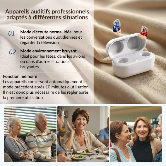 Sense - L’appareil auditif discret qui change le quotidien