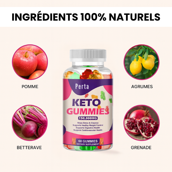 Perta – Keto-Gummis zur Fettverbrennung