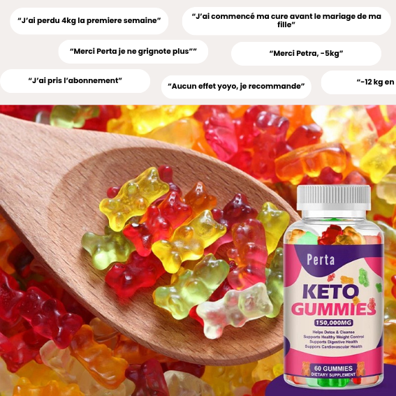 Perta – Keto-Gummis zur Fettverbrennung