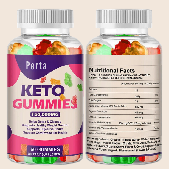 Perta – Keto-Gummis zur Fettverbrennung