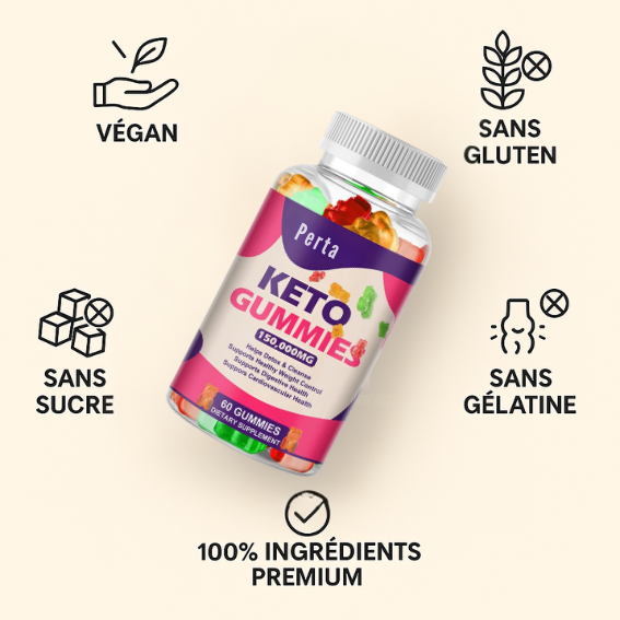 Perta – Keto-Gummis zur Fettverbrennung