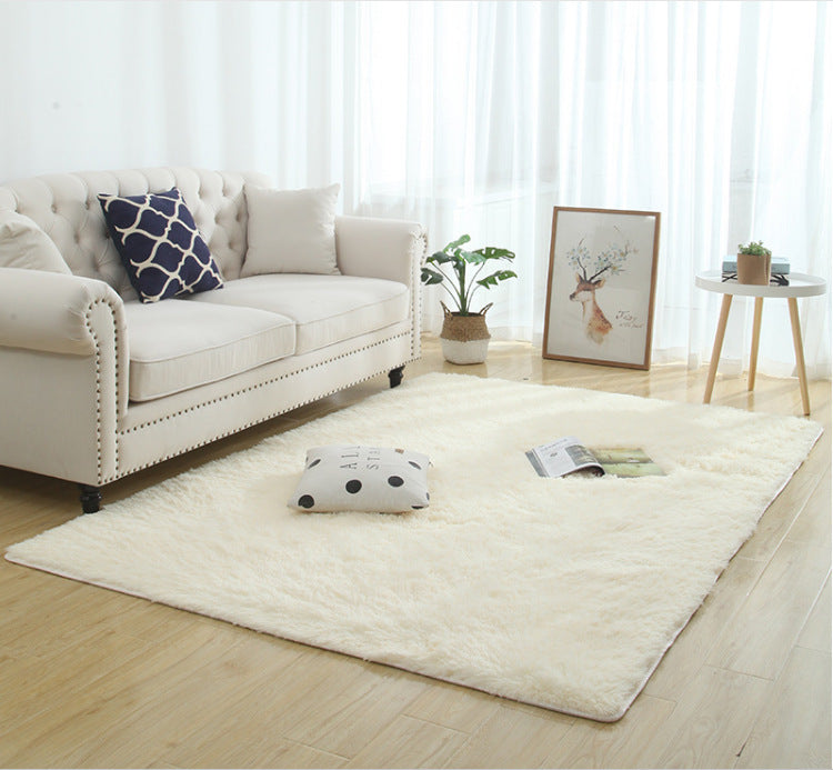 Tapis de salon moderne à poils courts et doux