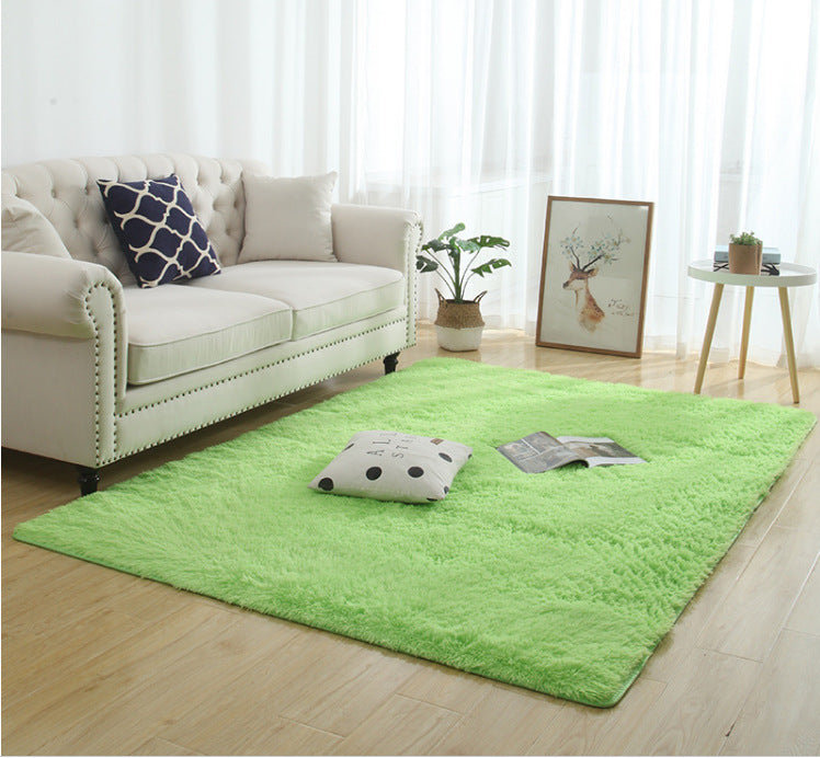 Tapis de salon moderne à poils courts et doux