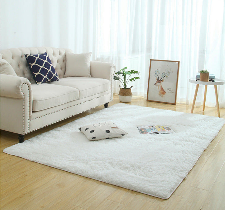 Tapis de salon moderne à poils courts et doux