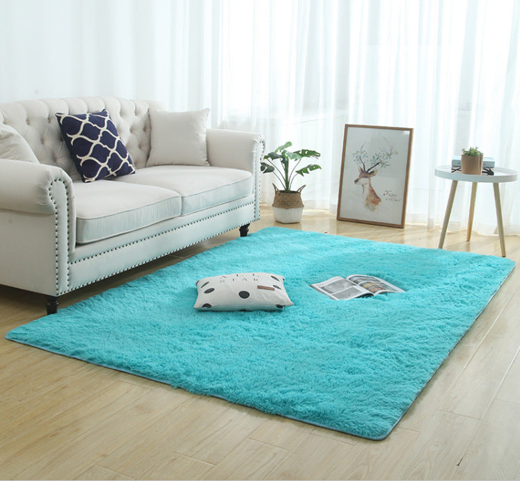 Tapis de salon moderne à poils courts et doux